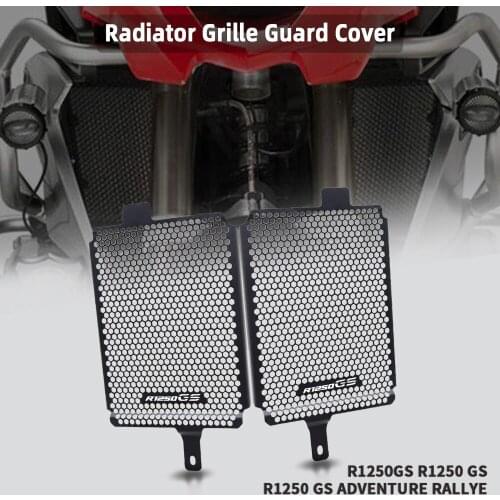CNC Motorcycle Radiator Grille Guard Protector Grill Cover For BMW R1250GS R1250 GS R 1250 GS Adventure Rallye TE 2019 2020 2021