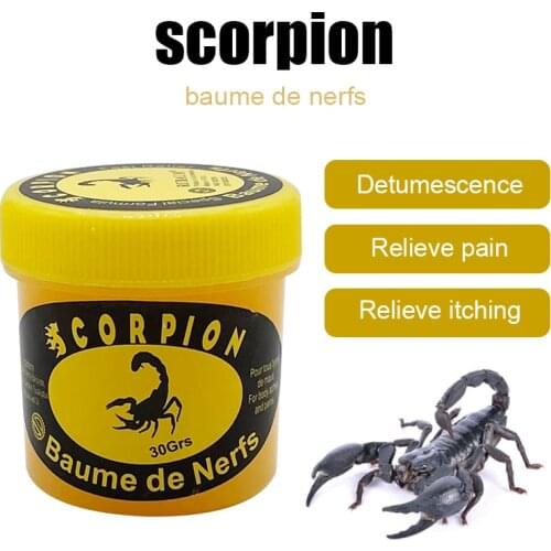 ZB Scorpion Ointment Powerful Efficient Relief Muscle Pain Headache Neuralgia Acid Stasis Rheumatism Arthritis Cream