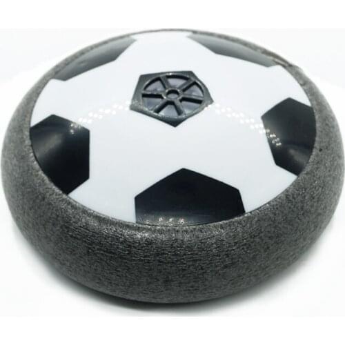 1pc Safe Indoor Kids Sports Ball Air Power Soccer Disk Game Bright Light Electric Suspension Football Toy for Children