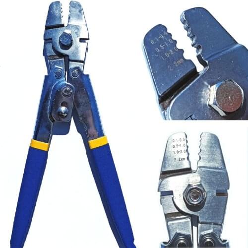 1pc Crimping plier Stainless steel Fishing Plier Wire Rope Crimping Tool Fishing tool Aluminium Crimps sleeves