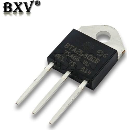 5PCS BTA26-600B BTA26-800B TO-3P BTA26600B BTA26800B TO3P BTA26-600 NTA26-800 New BXV