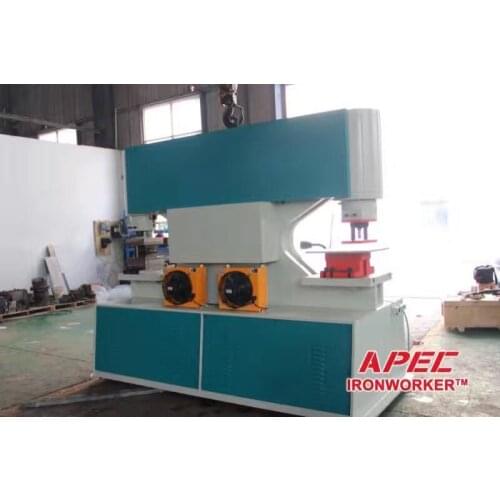 APEC Hydraulic Double Head Hole Punching Machines with Dual Cylinders