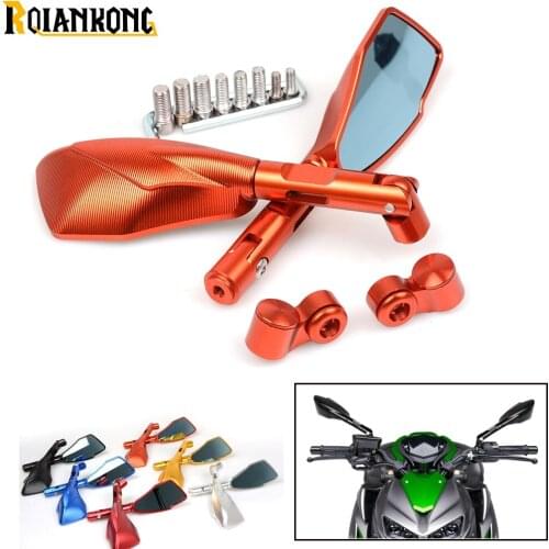 Motorcycle Rearview Mirrors Glass Rear View Side Mirror accessories for 1290 SupeR R GT 990 SupeR CBR929RR GROM