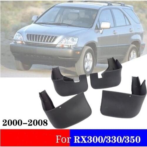 For Lexus RX RX300 RX350 2000-2008 High quality Mud Flap Mudflaps Splash Guards Mud Flaps fender Mudguard Car Accessories