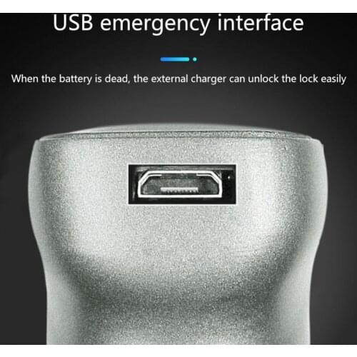 Keyless Entry Door Safe Biometric Digital Auto-Lock Handle for Office Apartment Fingerprint Door Lock