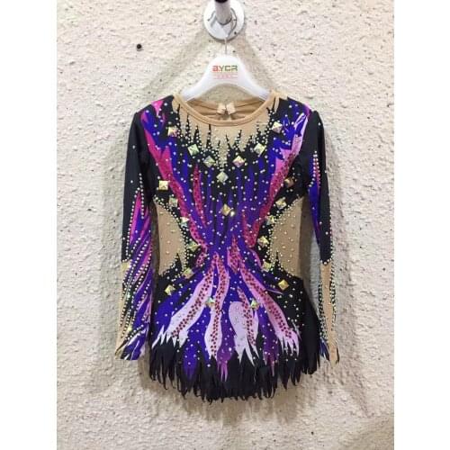 Adult Competition Gymnastics Leotard Kids Performances Gymnastics Leotards Cutom Color And Size