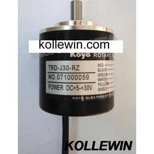 TRD-J30-RZ Freeship Koyo incremental rotary encoder TRD-J30RZ ABZ three-phase 1 year warranty fast ship