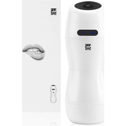 Men Masturbation Fully Automatic Sucking Mold Deep Throat Licking Silicone Doll Sex Toys for Men Free Shipping Masturbator Male