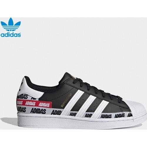 Adidas superstar mens black sport shoes new season high quality casual fashion stylish sports hiking casual male sports shoes
