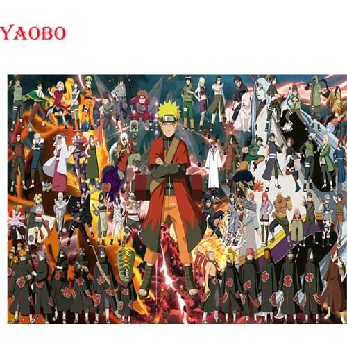 DIY square round Diamond Painting Japan Anime Cross Stitch Kits needlework Diamond Embroidery Pattern rhinestones decoration