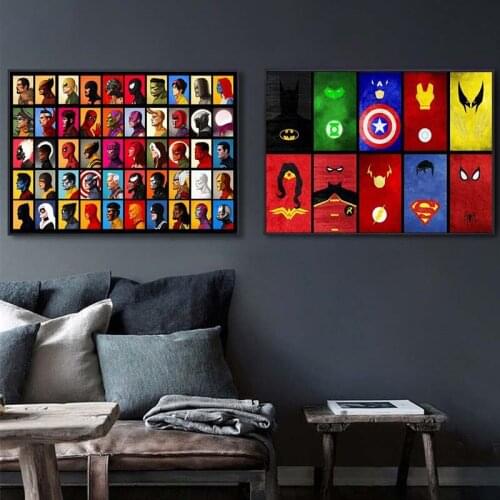 DIY 5D Diamond Painting Marvel Superhero Avengers Avatar Captain America Cross Ctitch Kits Diamond Mosaic Embroidery Home Decor