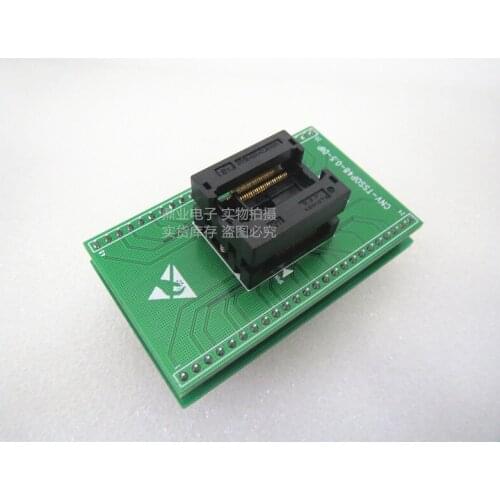 Opentop TSSOP48/DIP48 OTS-48-0.5-02 ENPLAS IC Burning seat Adapter testing seat Test Socket test bench in the stock