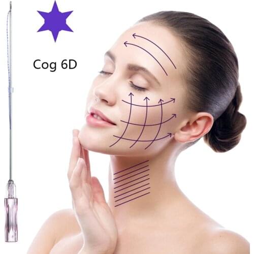 Pdo Cog Thread 360° Barbed Face Neck Leg Butt Lifting 10pcs/Bag Sterile Package