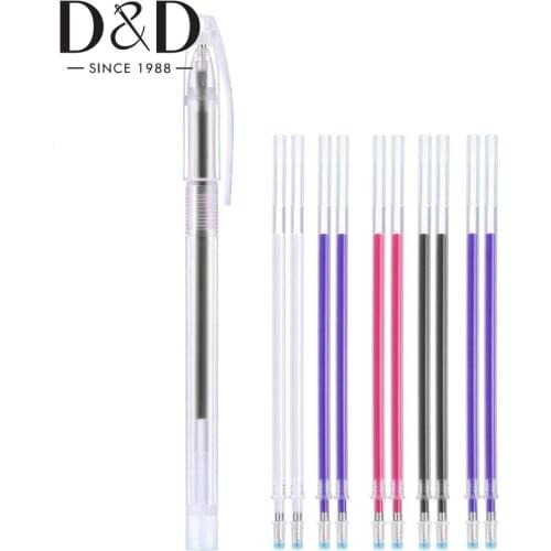 1Pc Plastic Heat Erasable Pen Refill for High Temperature Disappearing Fabric Marker Refill Leather Mark Sewing Accessories