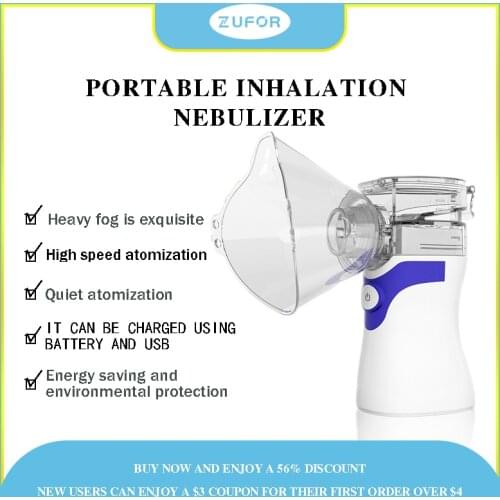 Handheld Portable inhaler Atomizer Humidifier Adult inhaler cough inhaler for nose Steam cleaner spray nebulizer baby health