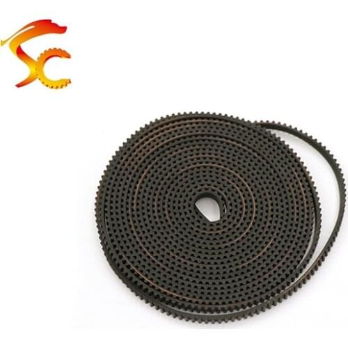 High quality 5Meters/lot GT3 5mm width open ended rubber timing belt for laser engraving CNC machines Free shipping