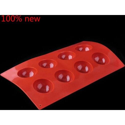 Ball Sphere Silicone Mold For Cake Pastry Baking Chocolate Candy Fondant Bakeware Round Shape Dessert Mould DIY Decorating