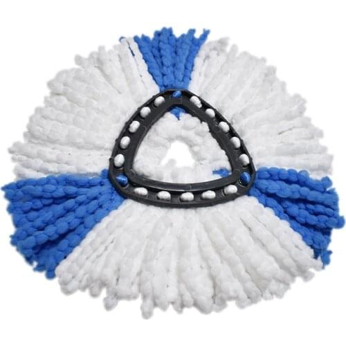 1pc Spin Mop Easy Clean Mopping Wring Replacement Heads for Vileda O-Cedar Triangular Clean Tool Free Shipping