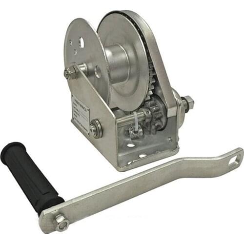 1200 Lbs Hand-Cranking Winch Electric Winch Self-Locking Brake Hand-Cranking Winch Winch