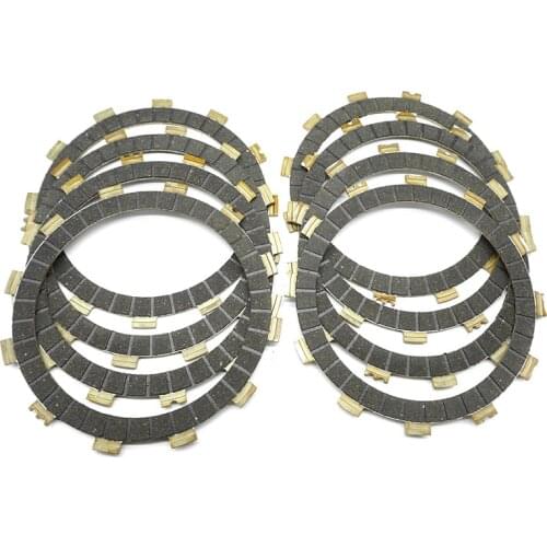 For Yamaha Street XVS1100 Drag Star V-Star 99-04 XVS1100A Classic XVS1100AT/AW XVS 1100 A AT Clutch Friction Plate Kit 8 Pieces