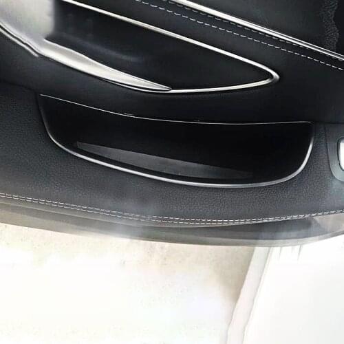 Rear door handle storage box Convenient for storing items storage box decoration car Accessories for benz C Class 2017