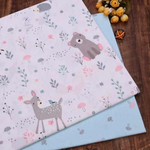 Cartoon DIY Sewing Quilting Fat Quarters Material Tecido For Baby Home Textiles Twill Cotton Fabric,Handmade Patchwork Clothes