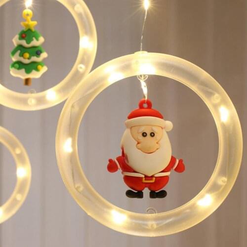 Plastic Unique Christmas LED String Lamp Portable LED String Light USB-powered for Bedroom