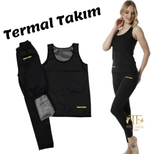 Sweet Sauna, Polymer Fabric, Thermal Team, Track, weight loss, weight loss, sweating, Sports, Sweat Loss, Dress, MADE IN TURKEY