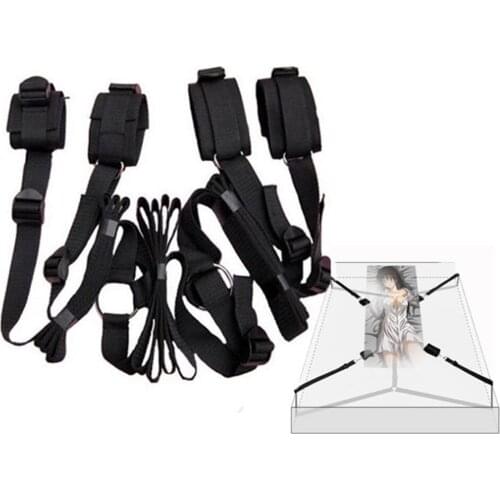 Sex Products Toys Adults Games Sex Bondage Set Handcuffs Ankle Cuff Restraints Sex Toys For Woman Couples Sex Shop