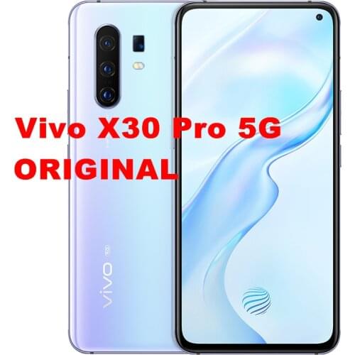 DHL Fast Delivery Vivo X30 Pro 5G Cell Phone Exynos 980 Android 9.0 6.44" Super Amoled 8GB RAM 256GB ROM 64.0MP 60x Zoom Face ID
