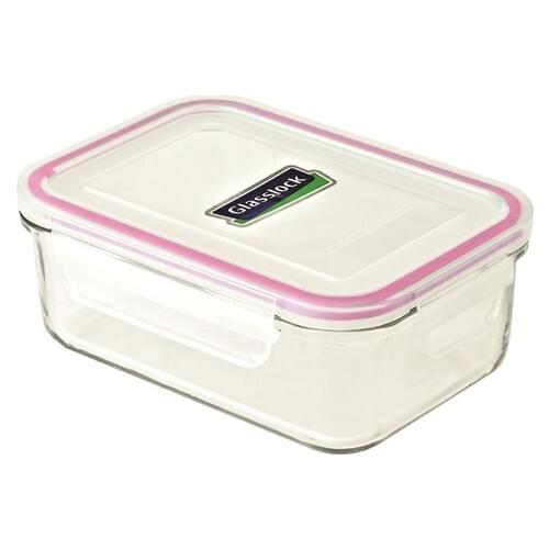 Glasslock Rectangular Tapered Glass Storage Container 1700 ml