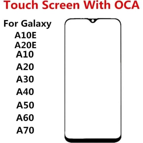 A 10 Outer Screen For Samsung Galaxy A10 Front Touch Panel LCD Display Out Glass Cover Lens Phone Repair Replace Parts