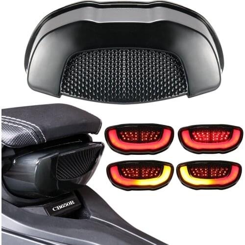 Brand New Motorcycle Rear Tail Lamp Shell Flashing Light Protective Cap For Honda CB300R CB250R/150R CB650R CBR650R 2018-2020