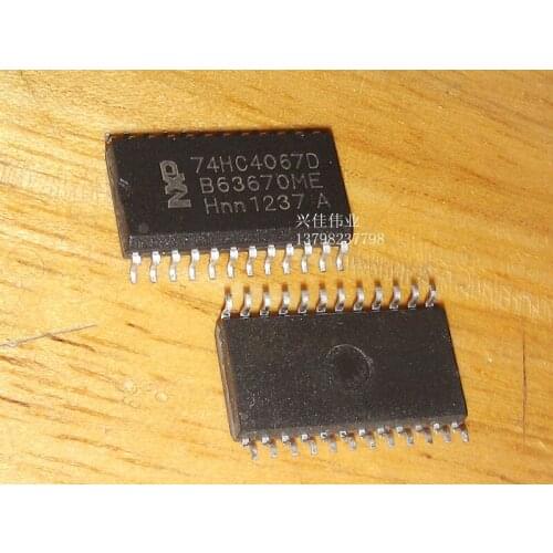 10PCS New 74HC4067D analog multiplexer SOP-24