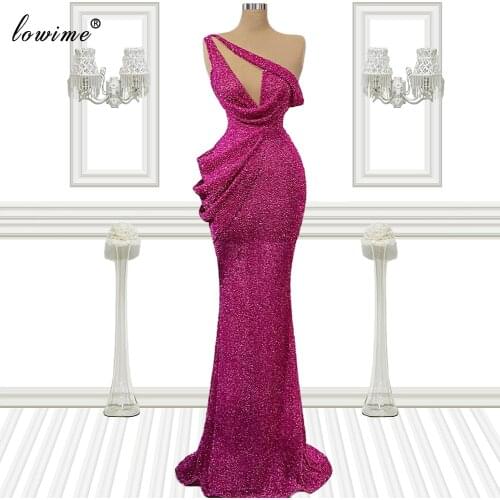 2 Styles Fuchsia Prom Dresses Long Mermaid Vintage Evening Gowns For Women Dubai Wedding Party Dresses 2021 платье вечернее