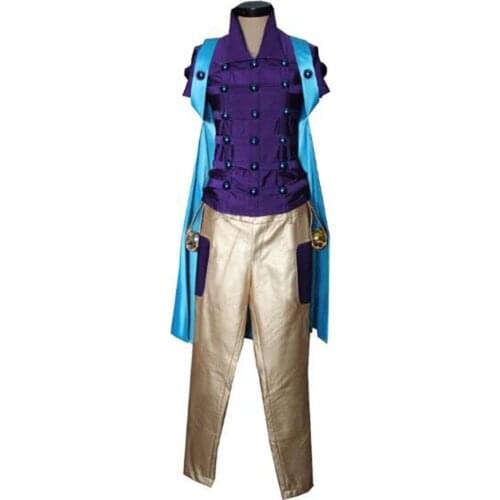 2020 JoJos Bizarre Adventure Steel Ball Run Gyro Zeppeli Halloween Costume with hat Custom Made Any Size