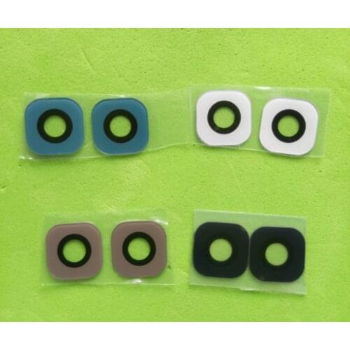50 Pcs/Lot For Samsung Galaxy S6 G920 S6 Edge G925 Back Rear Camera Lens Glass Cover Ring With Adhesive Glue