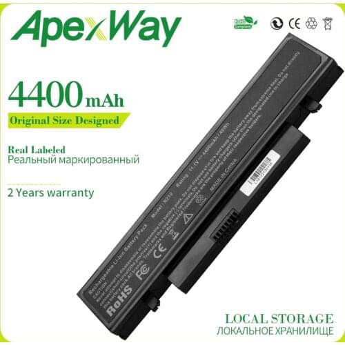Apexway Laptop Battery for Samsung NB30 N210 N220 N230 X418 X420 X520 Q330 NP-NB30 NT-NB30 NP-N210 NP-X418 X520 AA-PB1VC6B