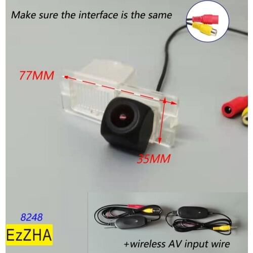 HD Car CCD Fisheye Night Vision Backup Rear View Reversing Camera Waterproof Parking For Ssangyong Rexton Kyron Korando Actyon