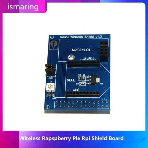 Wireless Rapspberry Pie Rpi Shield Board For Raspberry Pi Support Zigbee Xbee NRF24L01 NRF24L01+ RFM12B-D DIY RC Toy