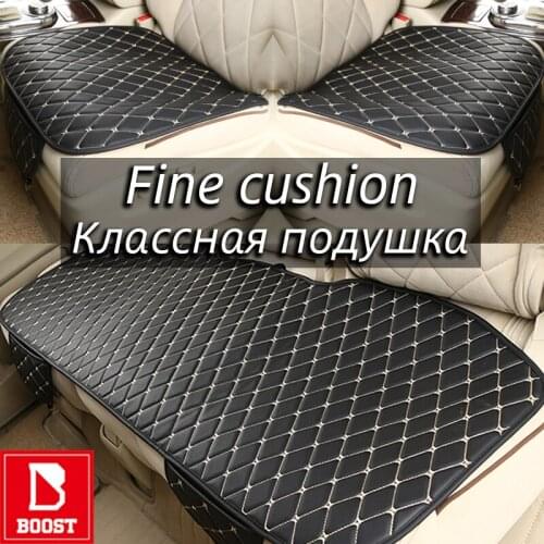 BOOST Automobile car seat cover for Vehicle Cushion Auto accessories luxury leather Universal Size Four seasons