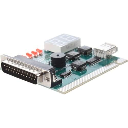 Motherboard USB & PCI Analyser Diagnostic Card Tester for Desktop & Laptop PC