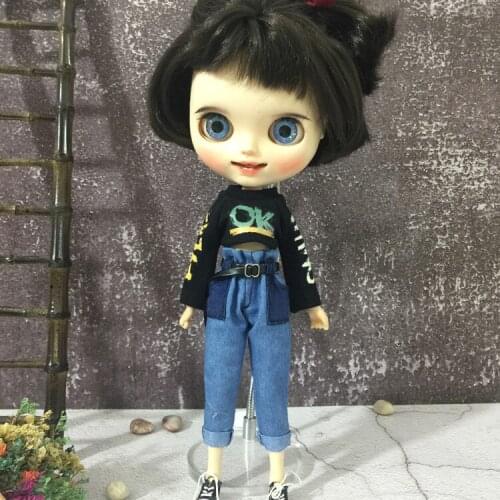 30cm Doll Dress Fashion Clothes suit for licca For Barbie Doll for blythe Accessories Baby Toys Best Girl' Gift 8 wave