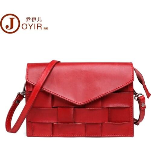 New Retro First Layer Cowhide Luxury Handbags Women Bags New High Quality Han Edition Leather Fashion Chic Shoulder Bags