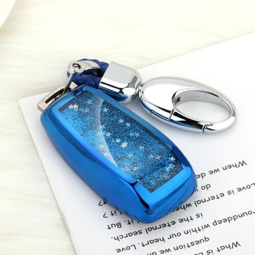 2020 Quicksand TPU Car Key Case Cover For Mercedes Benz E S Class E43 E260 E300 E320 E400 W177 W213 2017 2018 2019 Accessories