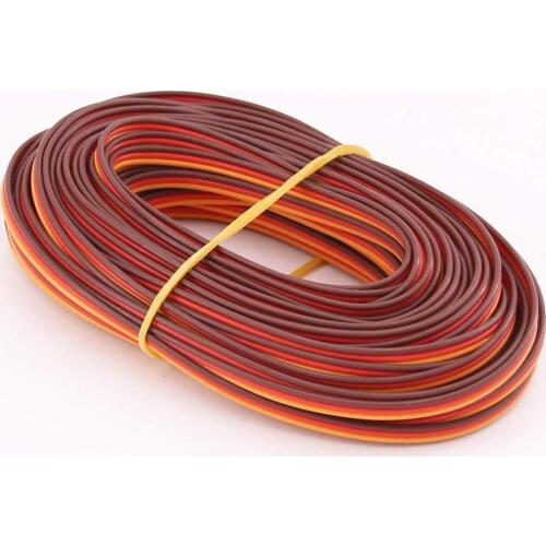 5 Meters 16 feet 26AWG/22AWG JR Futaba Servo Extension Cable Wire 30/60 Cord Lead Extended Wiring for RC DIY accessories
