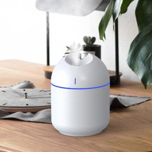 250ML Ultrasonic Mini Air Humidifier Aroma Essential Oil Diffuser USB Fogger Anion Mist Maker Purifier Portable
