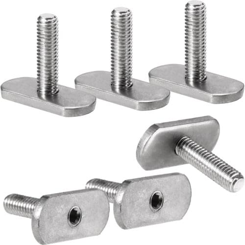 6Pcs Kayak Rails Screws Bolts Hardware Parts for Kayak Canoe Boat Kayak Accessories 6 stainless steel bolts for your kayak