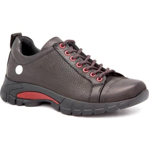 Mammamia D22KA 3110 Black 2022 Winter Lady Shoes Tied Solid Casual Genuine Cow Leather Anatomical Comfort Business Office Lift