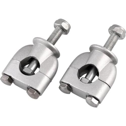 1 Pair Motorcycle Handlebar Risers 7/8 Aluminum 22mm Handle Bar Mount Clamps Dirt Pit Bike Motorbike Accessories
